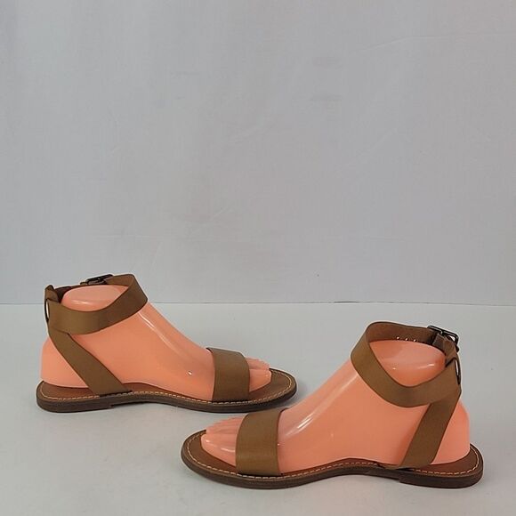 Madewell The Boardwalk Ankle Strap Women's Sandals - Picture 4 of 12